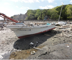 ICRC’s RV “Challenger II” found across Otsuchi Bay